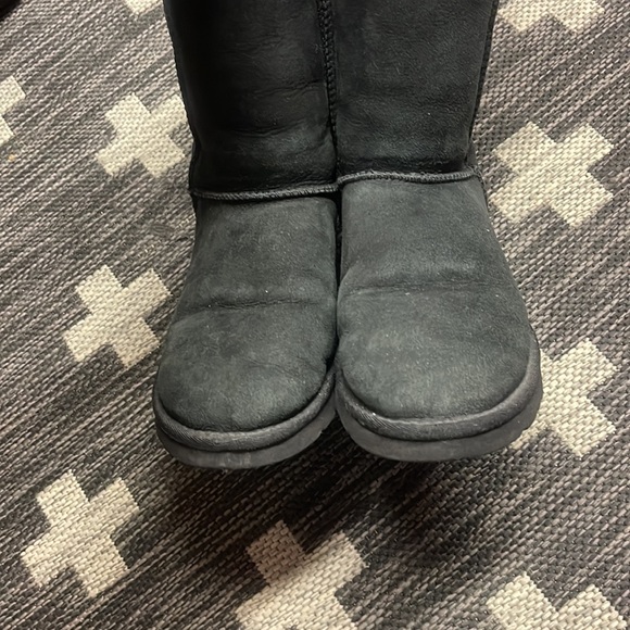 Ugg Tall Black Boots Size 7 - Picture 5 of 7